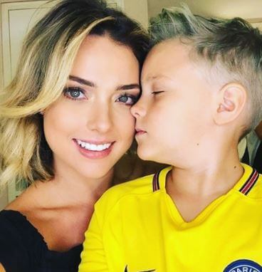 Davi Lucca is very close to his mom Carolina Dantas.